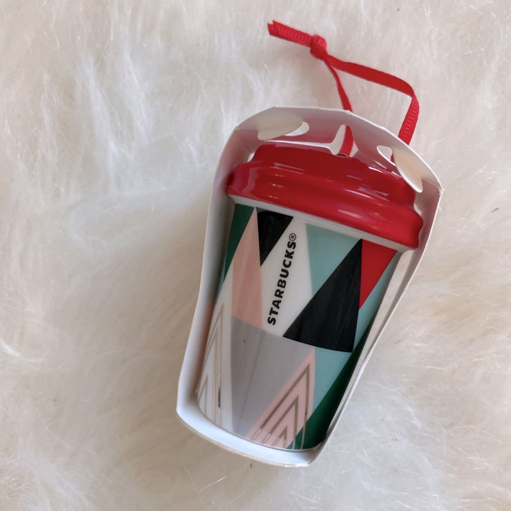 2018 Modern Tree Collectible Starbucks Holiday Ornament